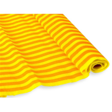 Krepp-papír Jolly 50x200 cm 28g/m2 sárga narancs csíkos decoupage papír