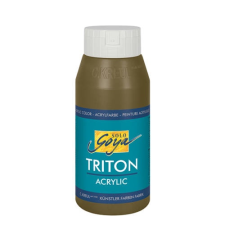 Kreul Solo Goya Triton akrilfesték, 750 ml - 08, green umber akrilfesték
