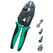 Krimpelő fogó, koax kábelhez, 230mm Pro's Kit 6PK-230PA fogó