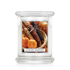Kringle Candle Autumn Harvest közepes 2 kanócos illatgyertya (411 g), gyertya