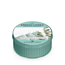 Kringle Candle Eucalyptus Cotton illatgyertya (42g), gyertya