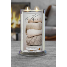 Kringle Candle Knit Pulóverek nagy, 2 kanócos illatgyertya (624 g), gyertya