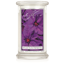 Kringle Candle Sugar Plum Mikulásvirág nagy 2 kanócos illatgyertya (624 g), gyertya