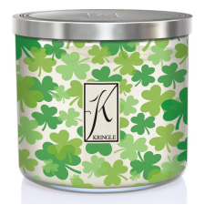 Kringle Candle TUMBLER Shammrock Fields 3 kanócos illatgyertya (411g), gyertya