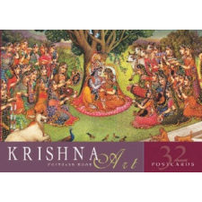 Krishna Art Postcard Book – B. G. Sharma idegen nyelvű könyv
