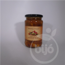  Krisnavölgyi vegán chillis bab 340 g konzerv
