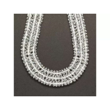 Kristály fazettált korong 8x4mm medál