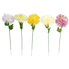  Krizantém szálas mix M70cm 48db/# dekorációs kellék
