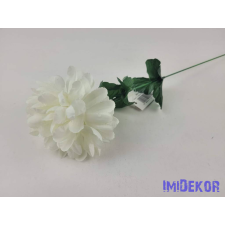  Krizantém szálas selyemvirág 50cm - Krém dekorációs kellék