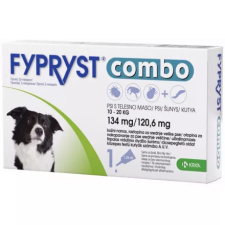 KRK Fypryst Combo spot on kutyáknak M 10-20kg között (134mg) 1 ampulla élősködő elleni készítmény kutyáknak