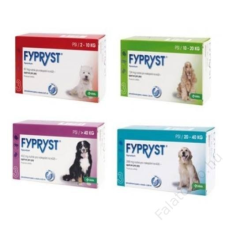 Krka Fypryst kullancs bolha csepp kutyának S 2-10 kg élősködő elleni készítmény kutyáknak