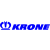 KRONE matrica kék,50cmx 9.2cm