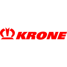KRONE matrica piros,82cmx 15cm autó dekoráció