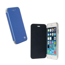 KRUSELL FlipCover BODEN műanyag telefonvédő (FLIP, átlátszó hátlap, oldalra nyíló) KÉK [Apple iPhone 6S 4.7] tok és táska