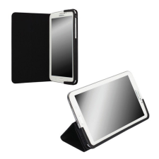KRUSELL MALMÖ bőr hatású tok (FLIP, asztali tartó funkció) FEKETE [Samsung Galaxy Tab4 7.0 3G (SM-T231)] tablet tok