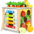 Kruzzel 22566 Insertable wooden educational cube 5in1 (51579)