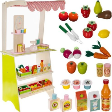 Kruzzel 24888 Fa boltos játék kiegészítőkkel (5900779954403) kreatív és készségfejlesztő