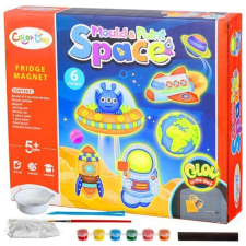 Kruzzel ColorDay Csináld magad Hűtőmágnes készlet - UFO-s kreatív és készségfejlesztő
