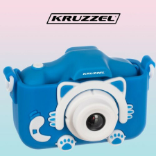 Kruzzel Digitális fénykép-video kamera gyerekeknek, fotó felbontás 3MP, videó kreatív és készségfejlesztő