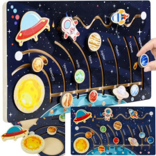 Kruzzel Fából készült puzzle Naprendszer 24763 puzzle, kirakós