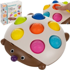 Kruzzel Szenzoros süni montessori pop it játék készségfejlesztő