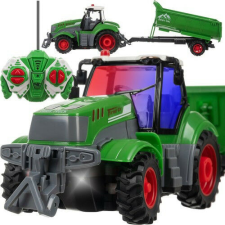Kruzzel Távirányítós traktor utánfutóval és billenthető funkcióval gyerekeknek távirányítós modell