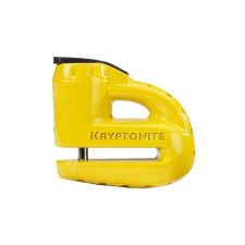 KRYPTONITE Keeper 5-S2 tárcsafék lakat, sárga narancs színű kábellel kerékpár lakat
