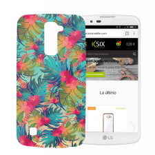 KSIX Flex LG K10 Tok - Mintás: Dzsungel (B4574CAR87) tok és táska