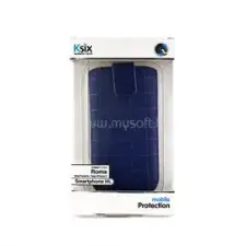 KSIX mobiltelefon tok - Roma - kék (KSIXB9000FU76ROAZI5) tok és táska