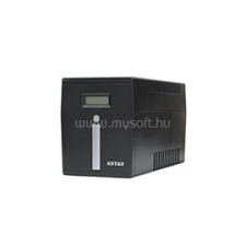 KSTAR UPS Micropower 1500VA USB, LCD - Line-interaktiv (KSTARMP1500VALCD) szünetmentes áramforrás