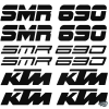  KTM 690 SMR szett matrica