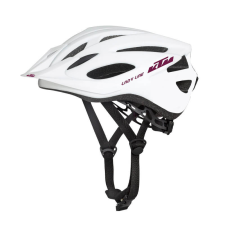  KTM bukósisak Lady Line 54-58 fehér lila kerékpáros sisak