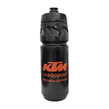  KTM kulacs 0,8L fekete-narancs kulacs, kulacstartó