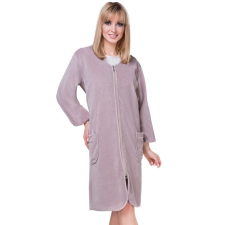 Kuba Radana női velúr fürdőköpeny, bézs M lakástextília