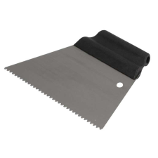 KUBALA - Trapéz rozsdamentes spatula 180- 6 mm kőműves és burkoló szerszám