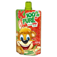 Kubu 100% alma-banán-eper-sárgarépa püré C-vitaminnal 100 g üdítő, ásványviz, gyümölcslé