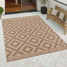  Kül- &amp; Beltéri Scandi Aztec bézs szőnyeg 80x250 cm lakástextília