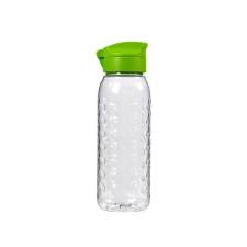 Kulacs, 450ml, műanyag, CURVER, "Smart Dots", zöld kulacs, kulacstartó