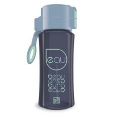 Kulacs ARS UNA műanyag BPA-mentes 450 ml sötétszürke-szürke kulacs, kulacstartó