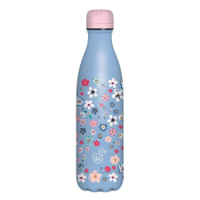 Kulacs duplafalú ARS UNA fém BPA-mentes 500 ml Pearl Blossom Blue kulacs, kulacstartó