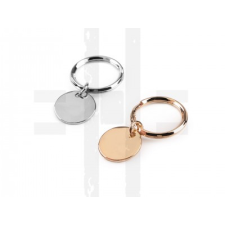  Kulcskarika 20 mm medállal - 10 db/csomag dekorációs kellék