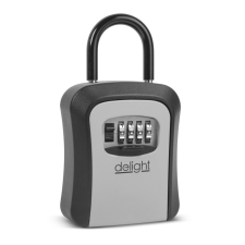  Kulcsszéf - reteszelhető akasztó - fém - 170 x 95 x 40 mm kulcsszekrény