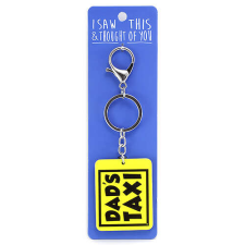 Kulcstartó üzenettel - Apa taxija kulcstartó