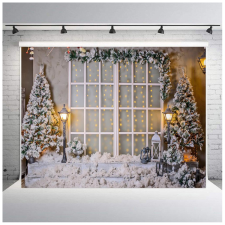 KulPress Polyester fotó háttér. Karácsonyi stúdió háttér 210cm x 250cm plsd-680 háttérkarton