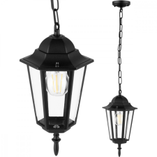  Kültéri függesztett kerti lámpa E27 LANTERN Fekete BELLIS LUMILED világítás