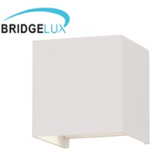  Kültéri lámpatest, fehér, négyzet (11W) természetes fehér kültéri világítás