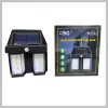  Kültéri napelemes fali lámpa mozgásérzékelővel – 2 LED BK-618-2
