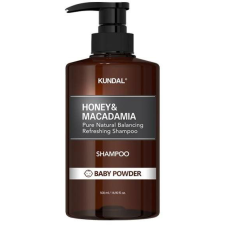 Kundal Honey &amp; Macadamia Nature Shampoo Baby Powder 500 ml (8809568740425) sampon