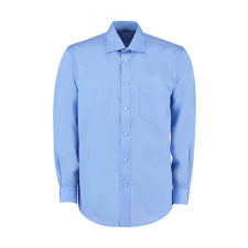 Kustom Kit Férfi hosszú ujjú Ing Kustom Kit Classic Fit Business Shirt L, Világos kék férfi ing