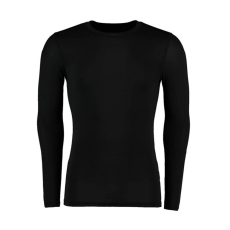 Kustom Kit Férfi hosszú ujjú póló Kustom Kit Warmtex Base Layer LS XL, Fekete